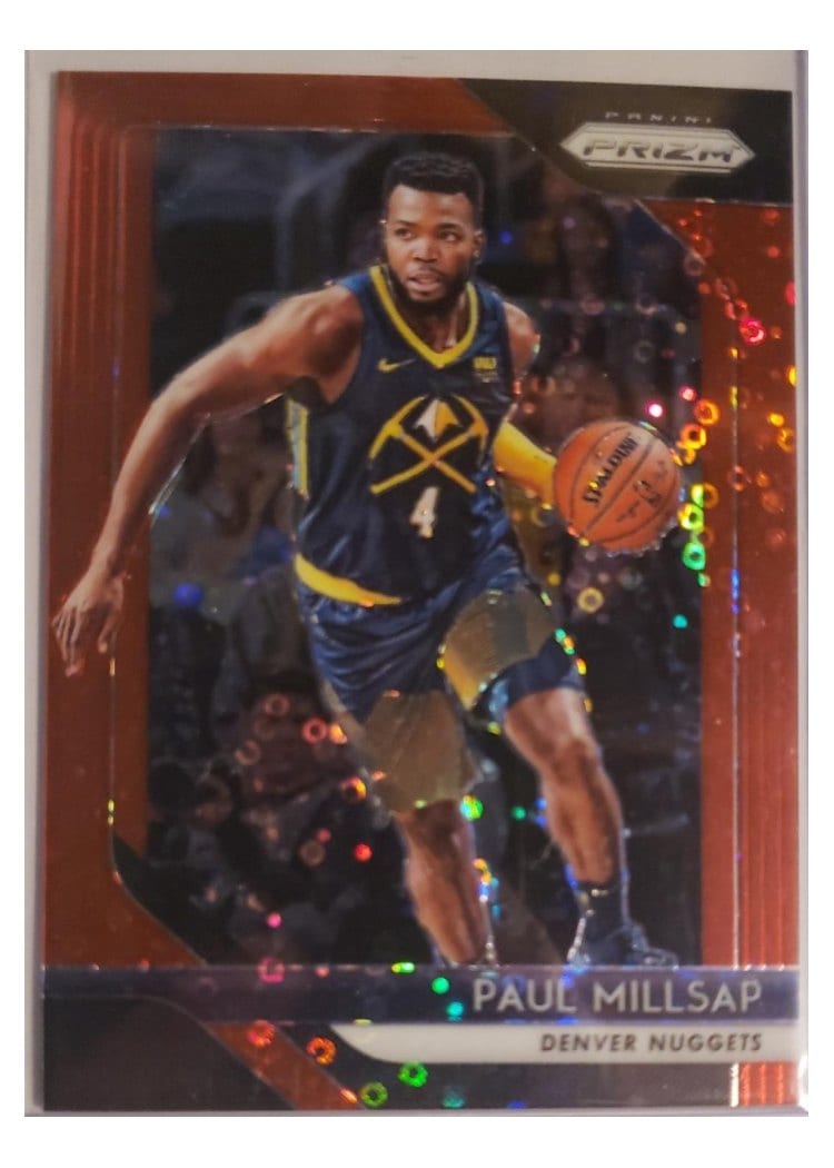 2018-19 Panini Prizm Base Set Paul Millsap #82 card