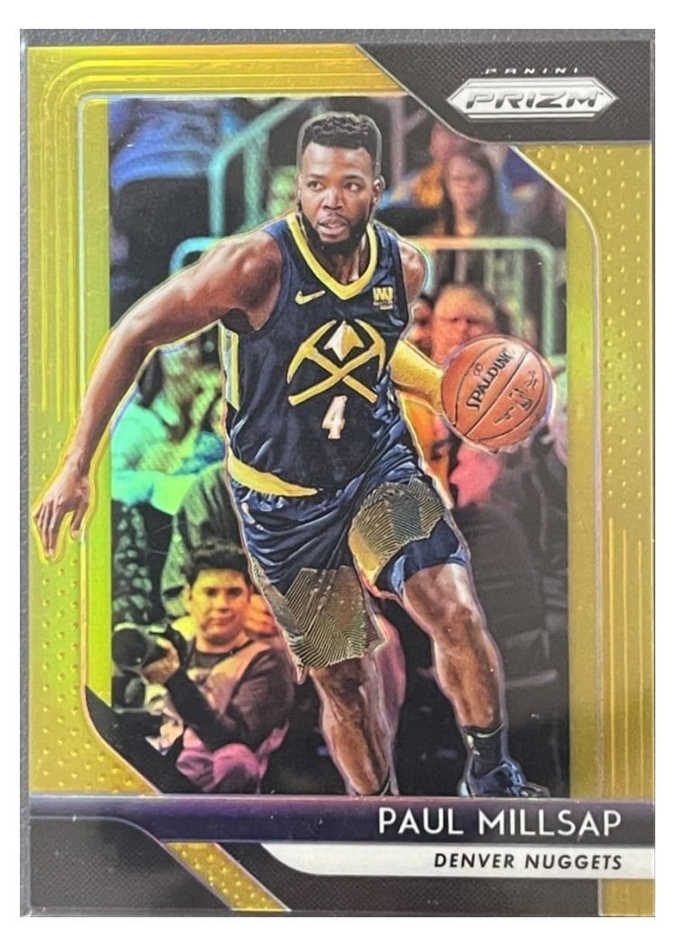 2018-19 Panini Prizm Base Set Paul Millsap #82 card