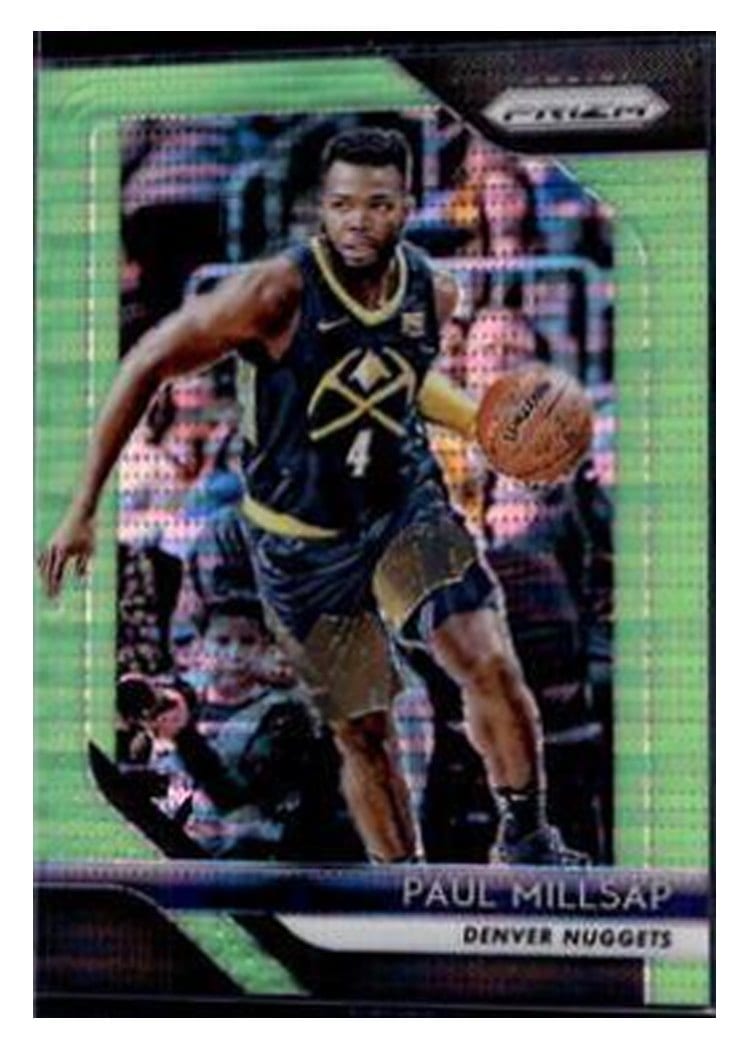 2018-19 Panini Prizm Base Set Paul Millsap #82 card