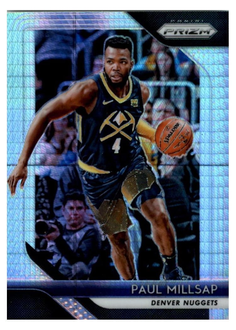 2018-19 Panini Prizm Base Set Paul Millsap #82 card