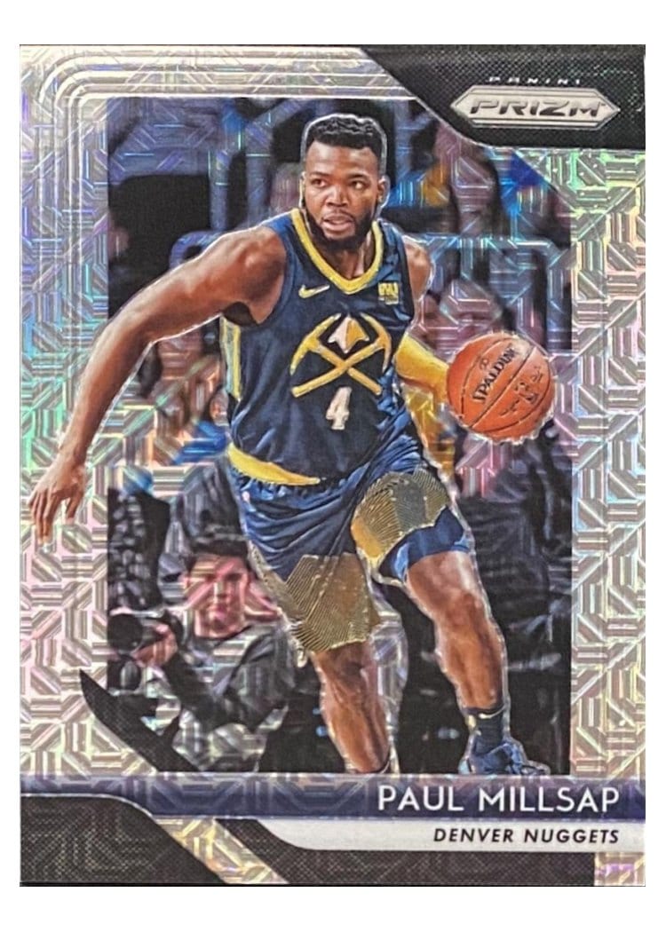 2018-19 Panini Prizm Base Set Paul Millsap #82 card