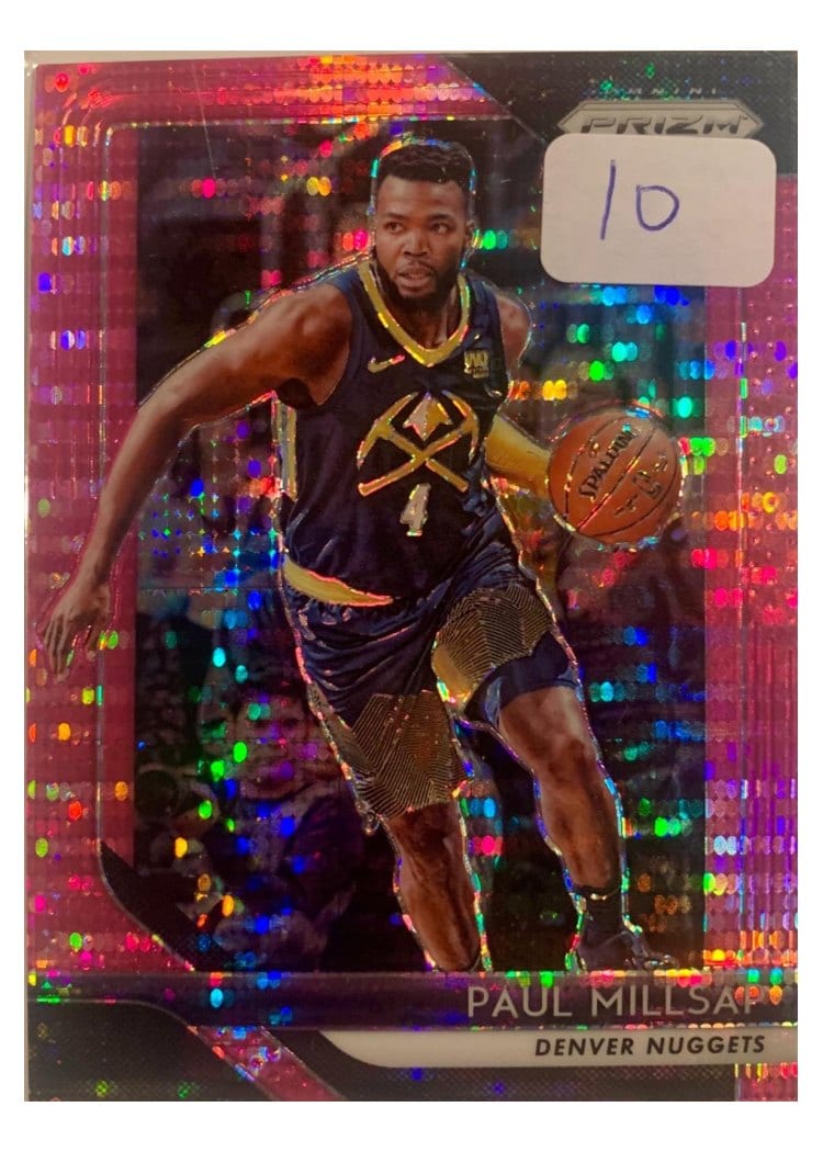 2018-19 Panini Prizm Base Set Paul Millsap #82 card