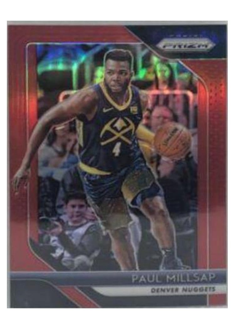2018-19 Panini Prizm Base Set Paul Millsap #82 card