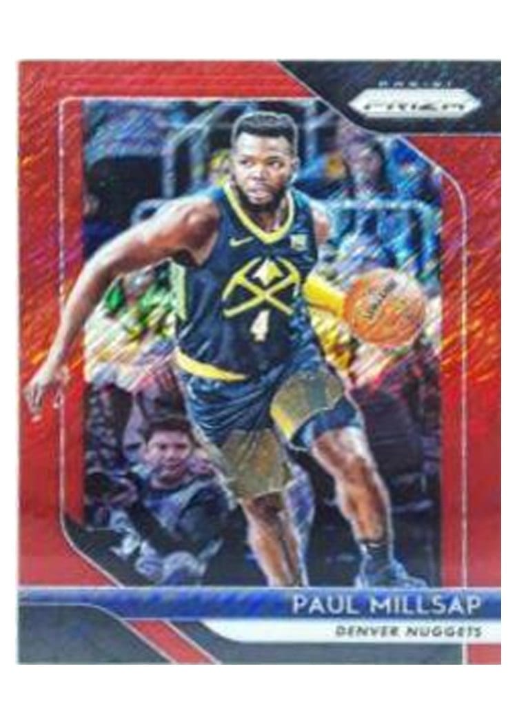 2018-19 Panini Prizm Base Set Paul Millsap #82 card