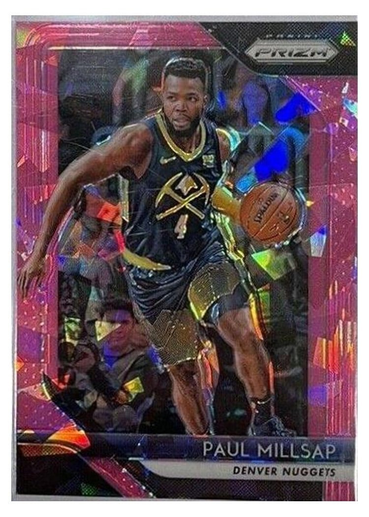 2018-19 Panini Prizm Base Set Paul Millsap #82 card