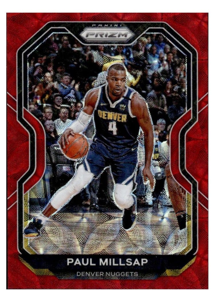 2020-21 Panini Prizm Base Set Paul Millsap #44 card