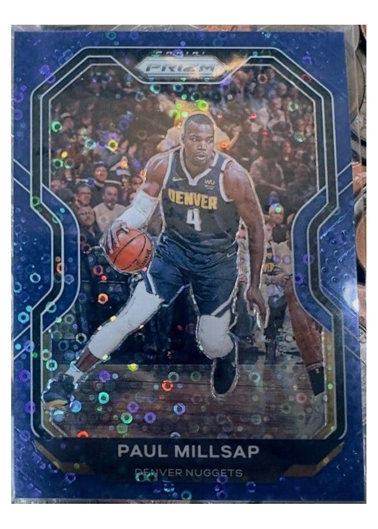 2020-21 Panini Prizm Base Set Paul Millsap #44 card