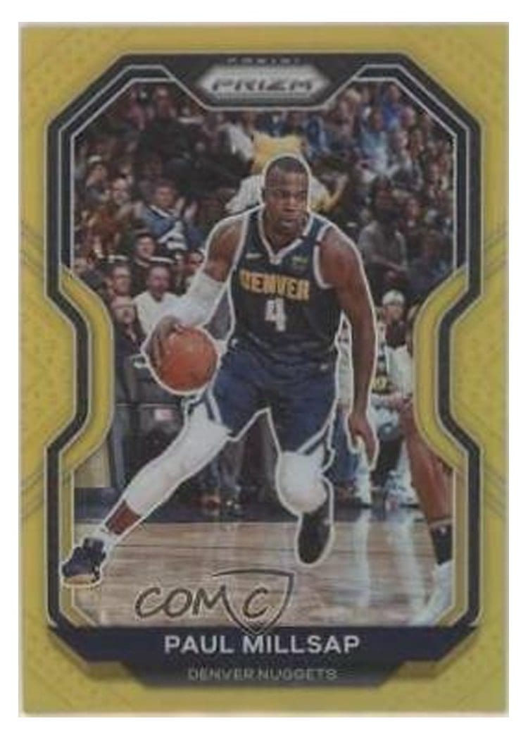 2020-21 Panini Prizm Base Set Paul Millsap #44 card