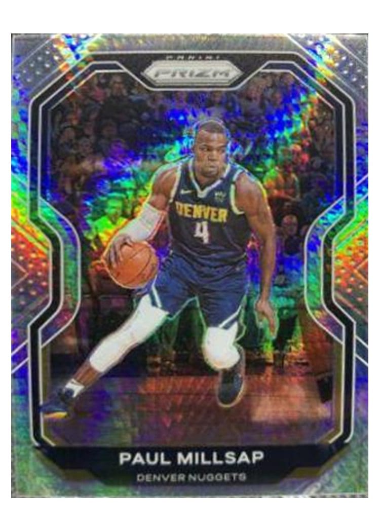2020-21 Panini Prizm Base Set Paul Millsap #44 card