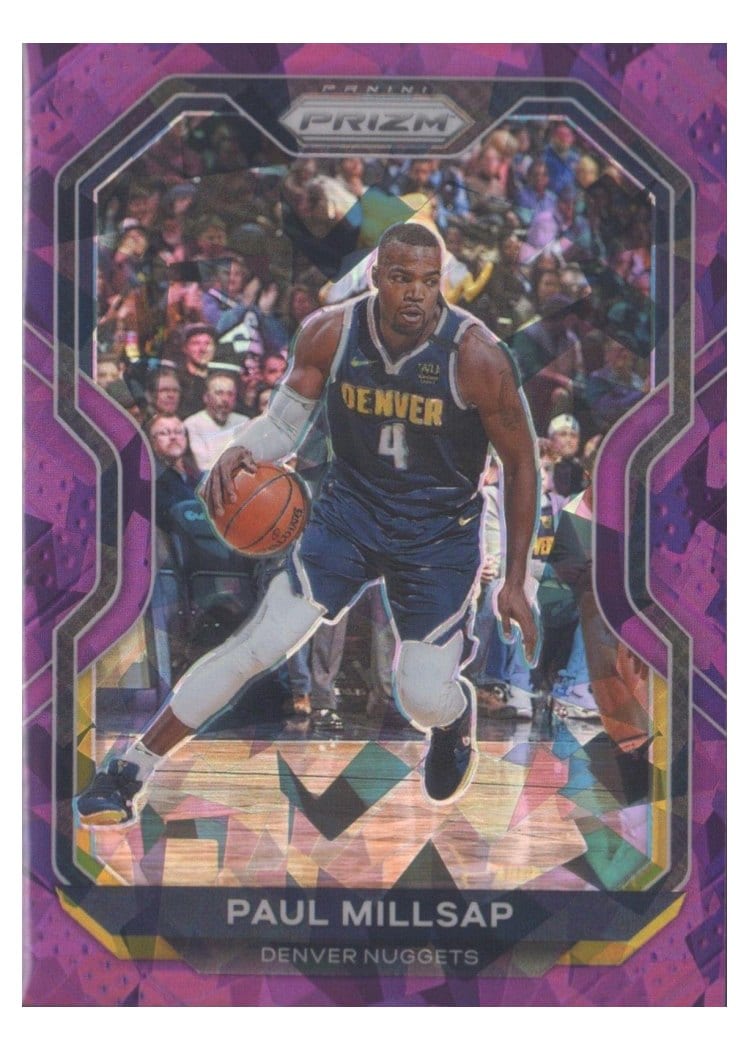 2020-21 Panini Prizm Base Set Paul Millsap #44 card