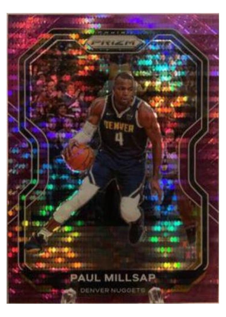 2020-21 Panini Prizm Base Set Paul Millsap #44 card