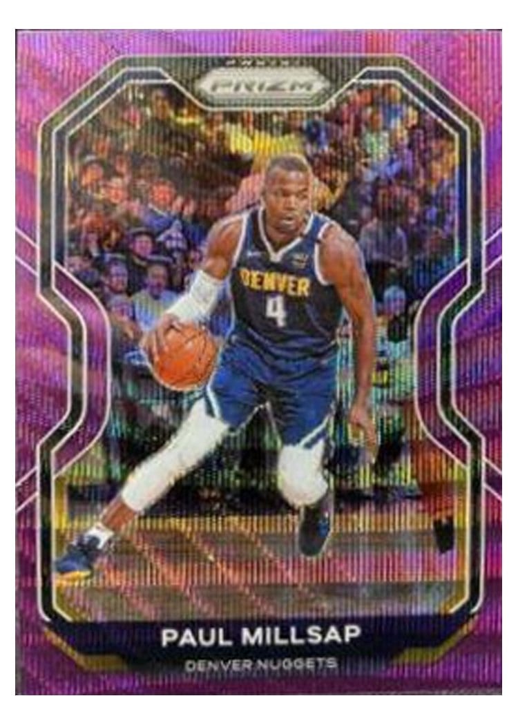2020-21 Panini Prizm Base Set Paul Millsap #44 card