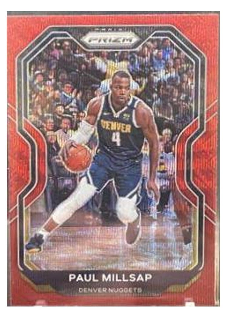 2020-21 Panini Prizm Base Set Paul Millsap #44 card