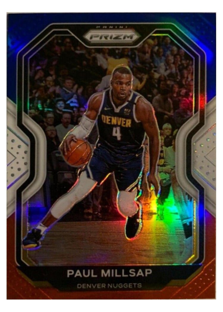 2020-21 Panini Prizm Base Set Paul Millsap #44 card