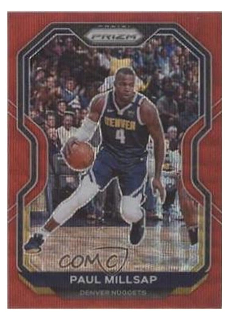 2020-21 Panini Prizm Base Set Paul Millsap #44 card