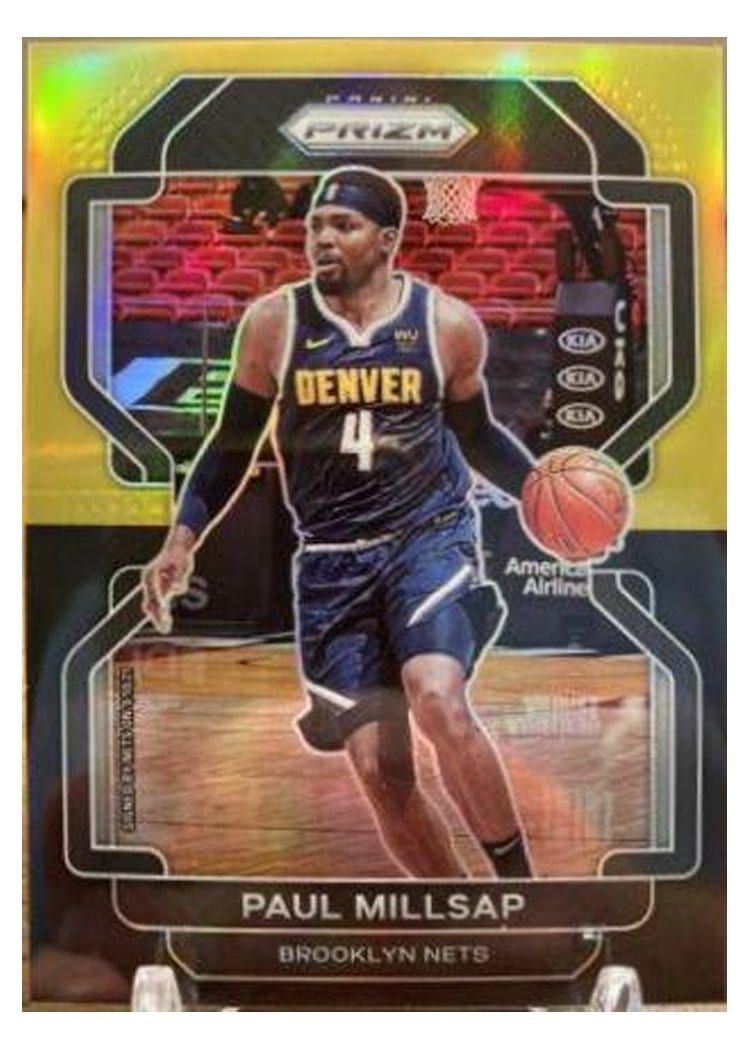 2021-22 Panini Prizm Base Set Paul Millsap #46 card