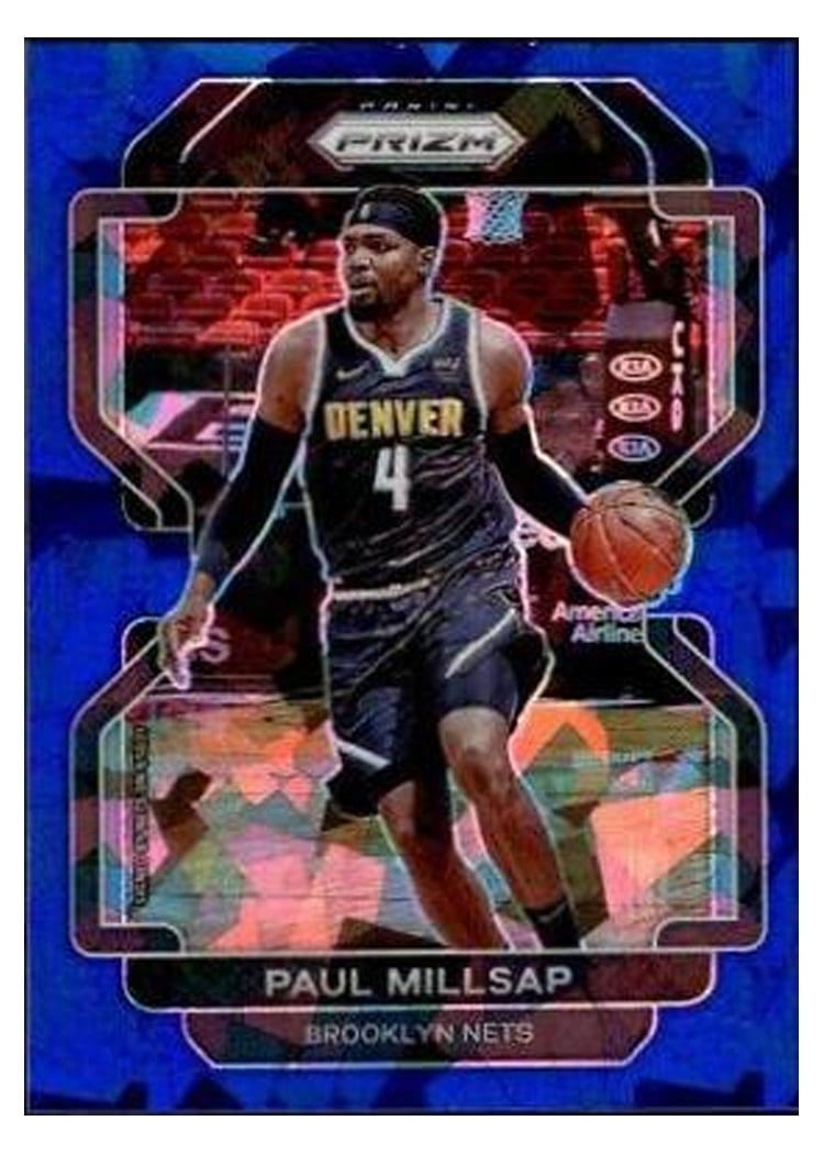 2021-22 Panini Prizm Base Set Paul Millsap #46 card