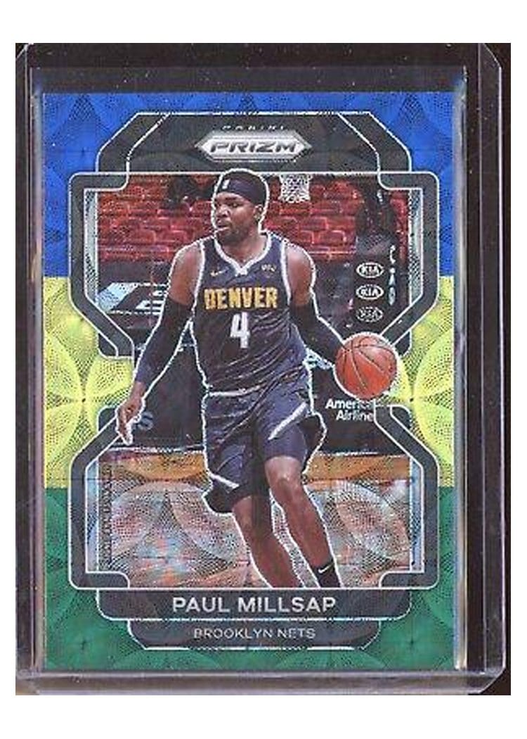 2021-22 Panini Prizm Base Set Paul Millsap #46 card