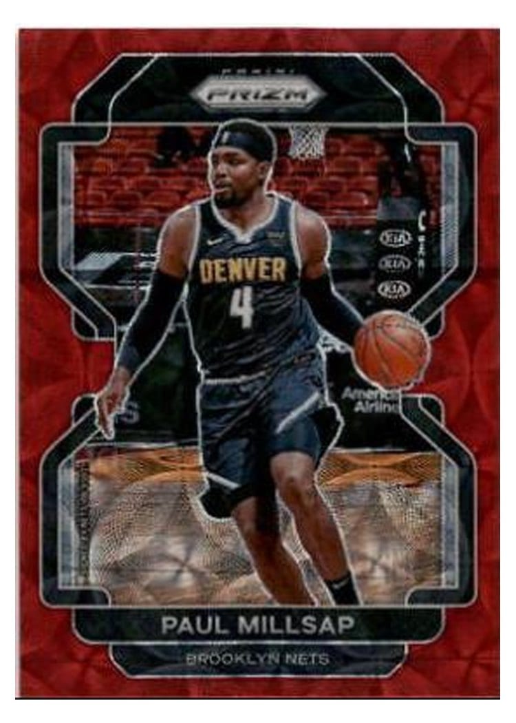 2021-22 Panini Prizm Base Set Paul Millsap #46 card