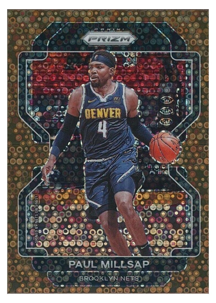 2021-22 Panini Prizm Base Set Paul Millsap #46 card