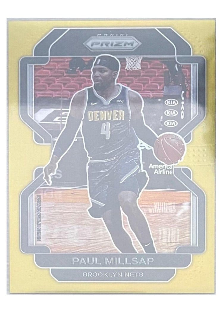 2021-22 Panini Prizm Base Set Paul Millsap #46 card