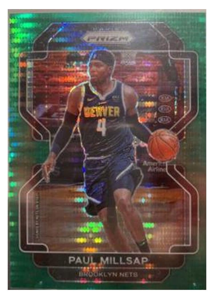 2021-22 Panini Prizm Base Set Paul Millsap #46 card