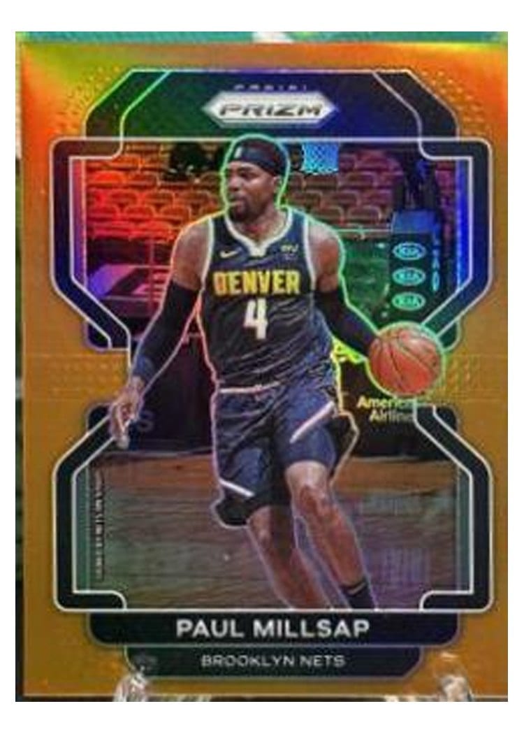2021-22 Panini Prizm Base Set Paul Millsap #46 card