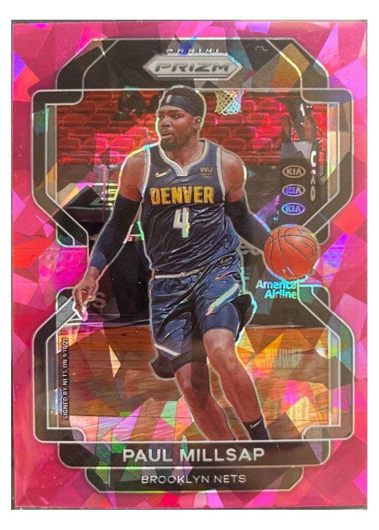 2021-22 Panini Prizm Base Set Paul Millsap #46 card