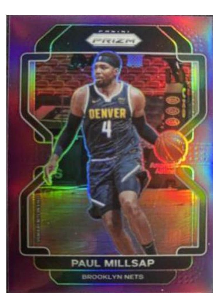2021-22 Panini Prizm Base Set Paul Millsap #46 card
