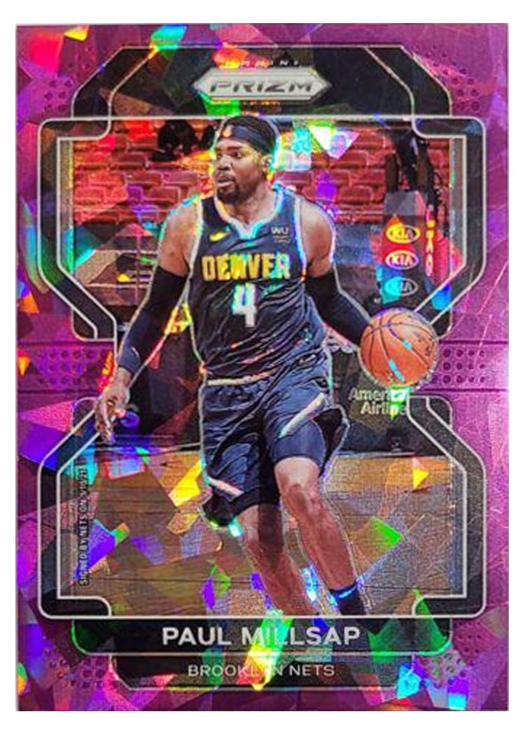 2021-22 Panini Prizm Base Set Paul Millsap #46 card