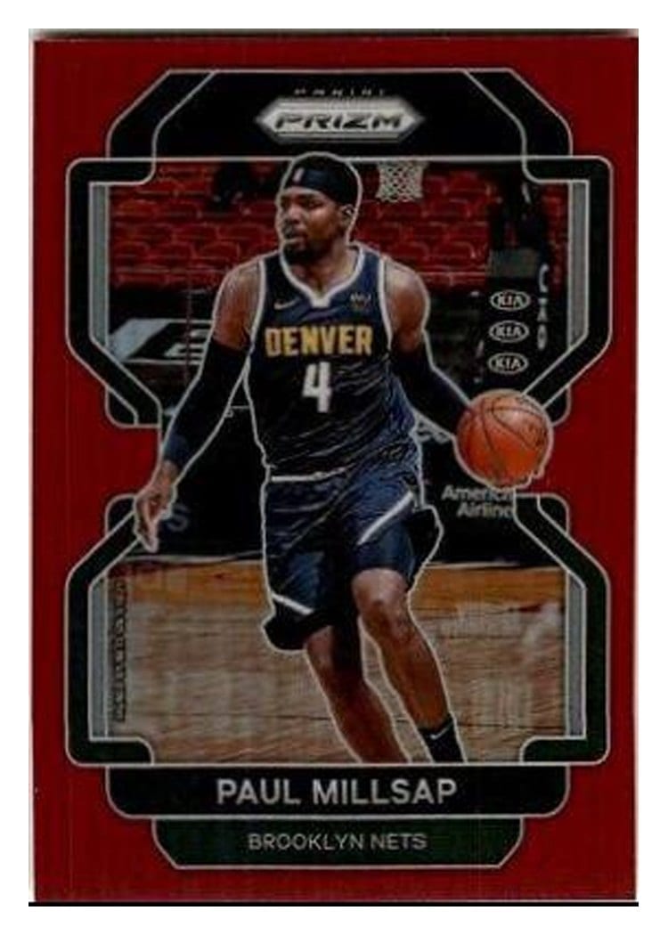 2021-22 Panini Prizm Base Set Paul Millsap #46 card