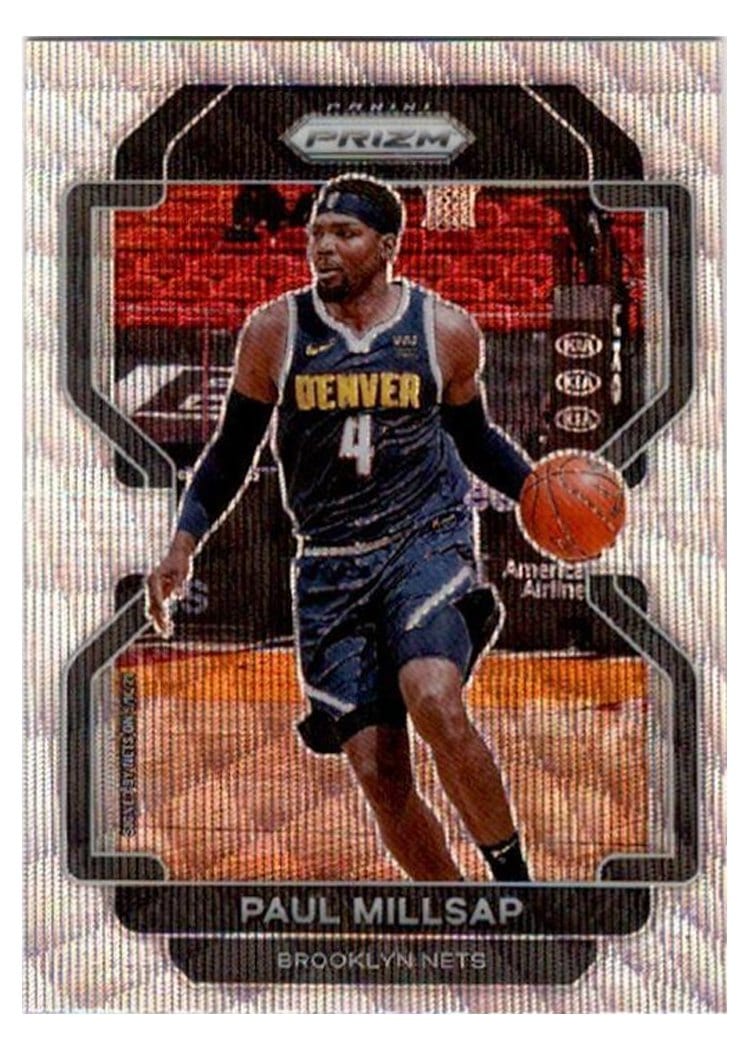 2021-22 Panini Prizm Base Set Paul Millsap #46 card