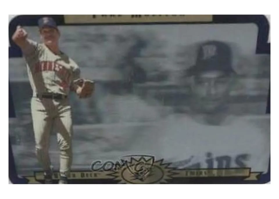 1996 Spx Paul Molitor #37 card