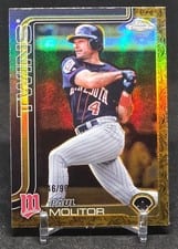 2025 Topps Gilded Collection Base Set Paul Molitor #10 card