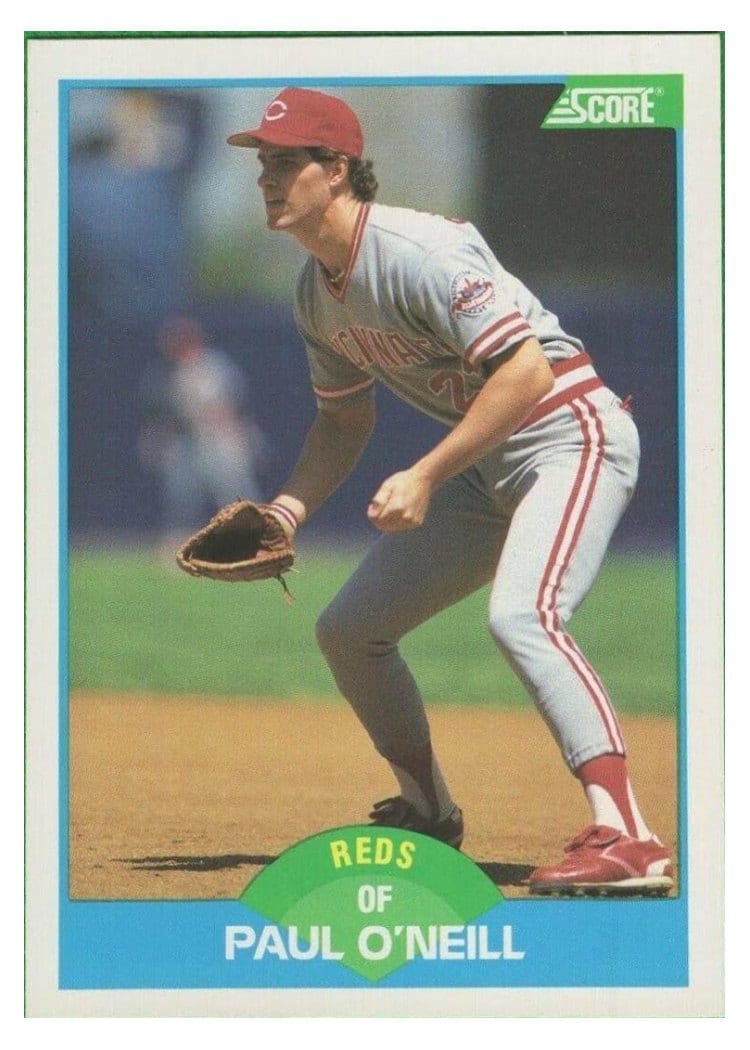 1989 Score Paul O'Neill #206 card