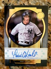 Paul O'Neill 2022 Topps Five Star Autographs card