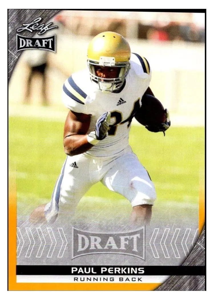 2016 Leaf Draft Paul Perkins #71 card