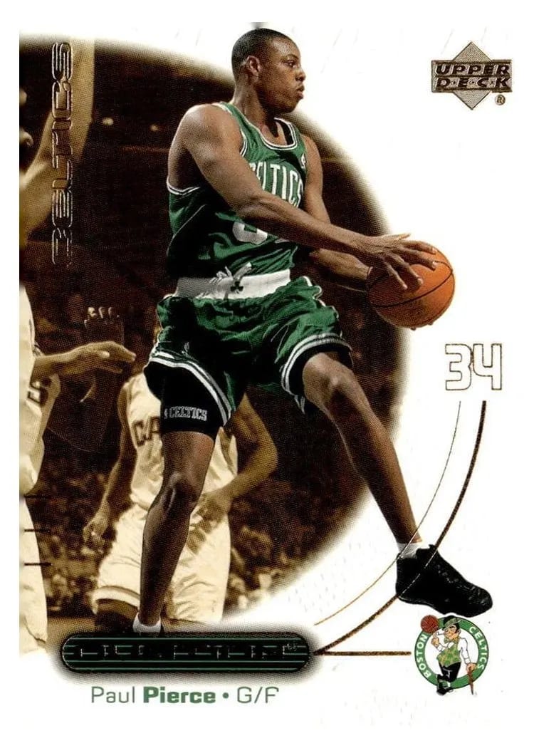 2000 Upper Deck Ovation Paul Pierce #3 card