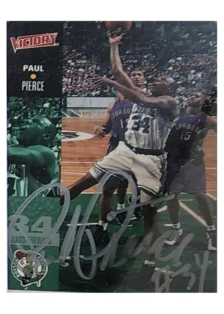2000 Upper Deck Victory Paul Pierce #9 card