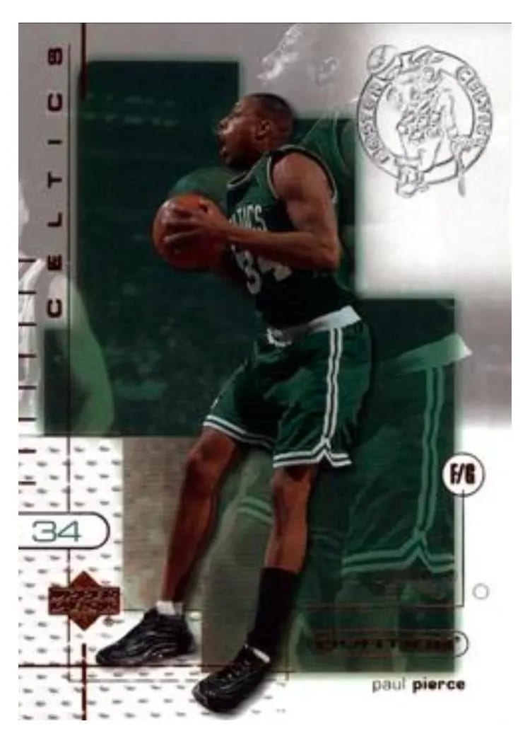 2001 Upper Deck Ovation Paul Pierce #4 card