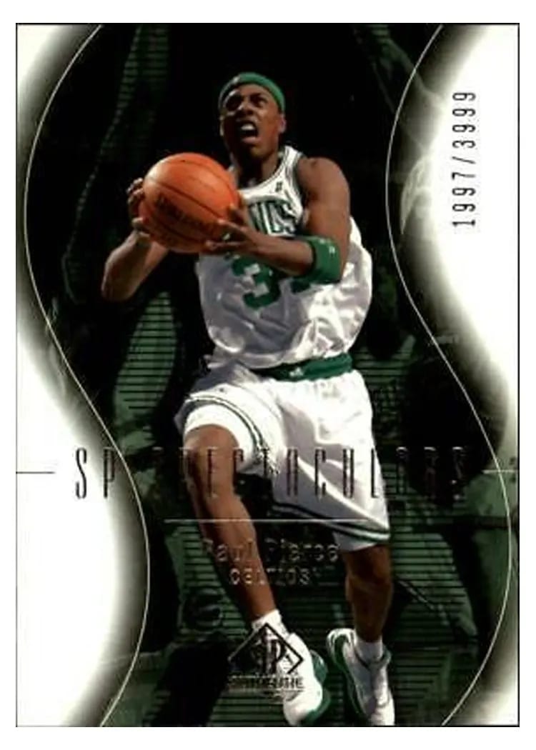 2003 SP Authentic Paul Pierce #128 card