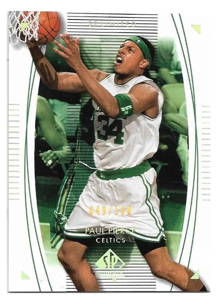 2003 SP Authentic Paul Pierce #6 card