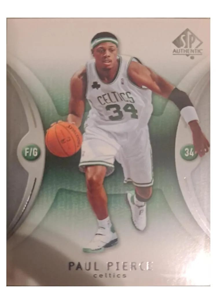 2007 SP Authentic Paul Pierce #4 card