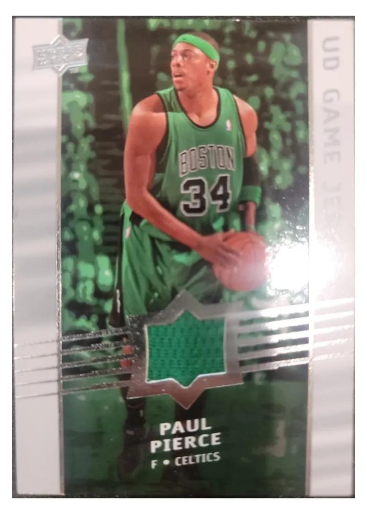 2008 Upper Deck Game Jersey Paul Pierce #GA-PP card