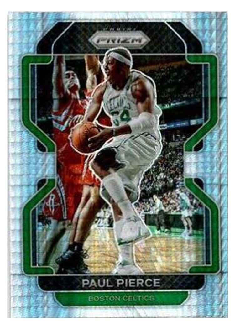2021-22 Panini Prizm Base Set Paul Pierce Hyper Prizm #243 card
