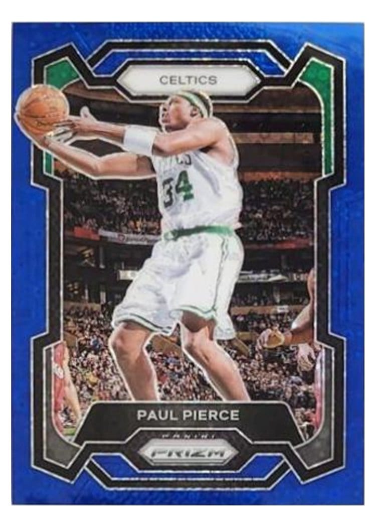 2023-24 Panini Prizm Base Set Paul Pierce Fast Break Blue #193 card