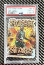 2025-26 Topps Chrome Rock Stars Paul Pierce #RS-15 card