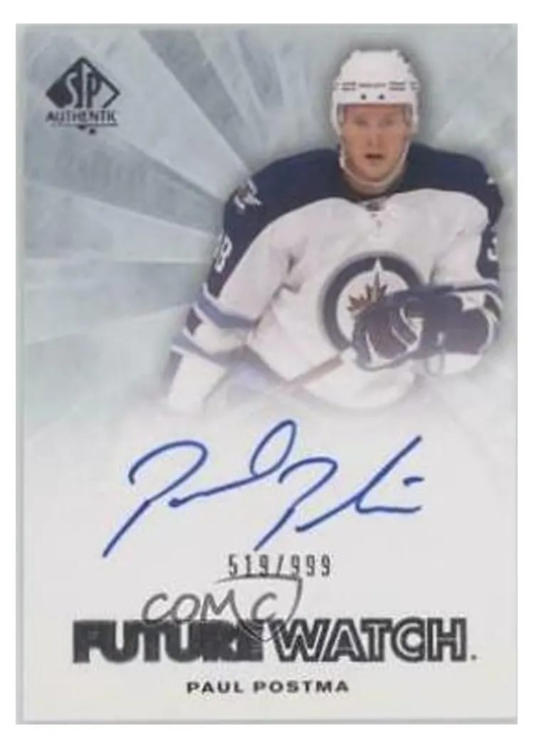 2011 SP Authentic Paul Postma #267 card
