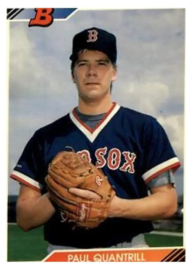 1992 Bowman Paul Quantrill #23 card