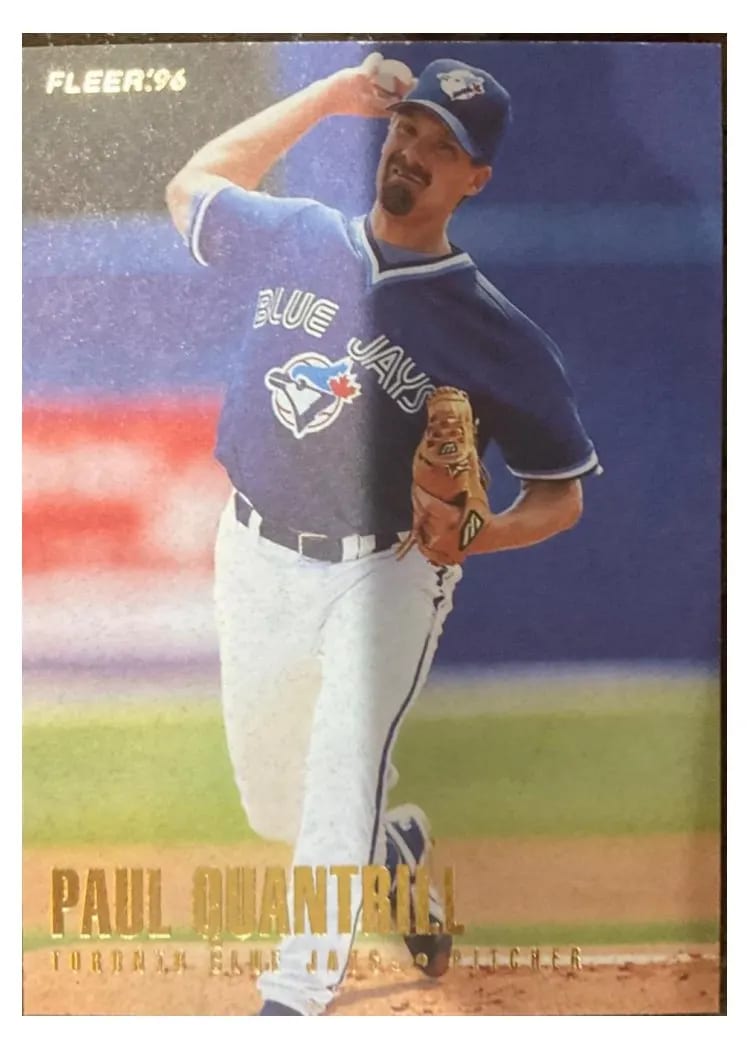 1996 Fleer Update Paul Quantrill #U101 card
